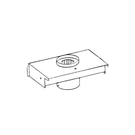 Weil-McLain 450-021-260 Draft Hood for EG Series 1 - 4, P-EG-55 Gas Boilers