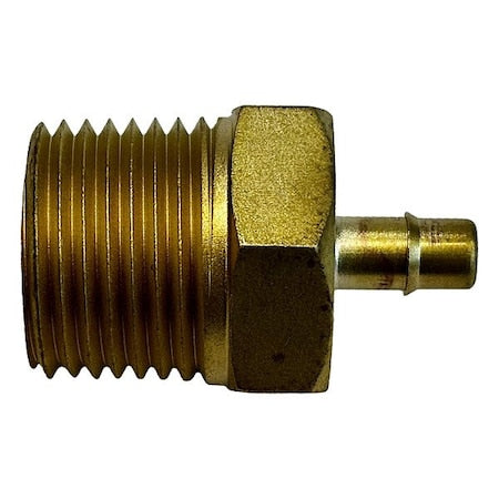 Mem-Co 3/4B3 - Mini Barbed Fitting Adapter,1.3125" L
