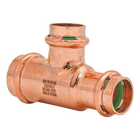 Quickfitting Surepress SPWT322R - Tee, Copper, Press-fit 1", 3/4", 3/4"