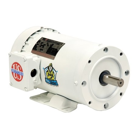 U.S. Motors WD32P2A14C - Washdown Motor,1-1/2hp,208-230/460 VAC