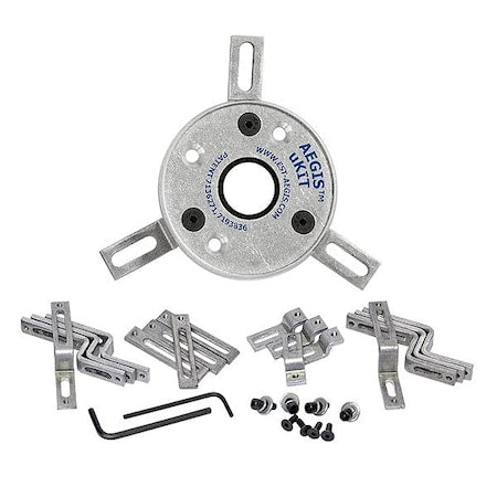 Aegis SGR-3.875-UKIT - SOLID RING 3.875", One Piece