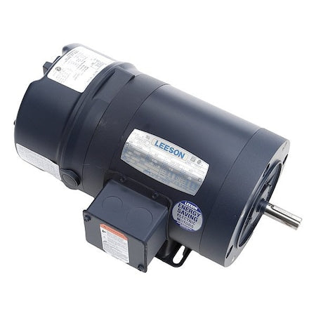 Leeson 110669.00 - Brake Motor,1/3hp,1725 RPM,208-230/460 VAC