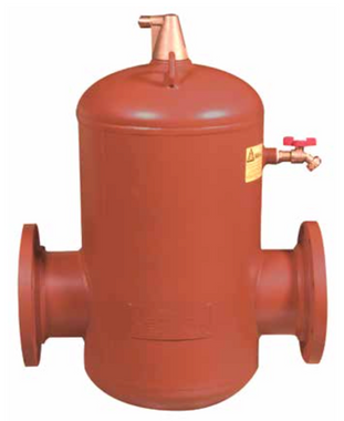 Taco 4903AD-125 3-inch flanged air and dirt separator for commercial hydronic systems