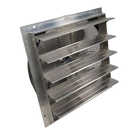 Ves-Artex 119433 - Shutter Exhaust Fan,20 in Blade dia.