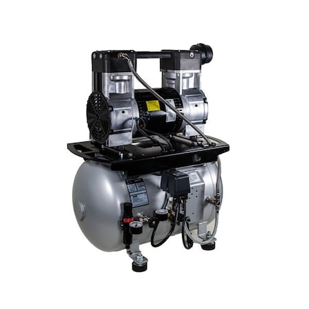 Jun-Air 1203310 - Rocking Piston Compressor System,5.5 cfm