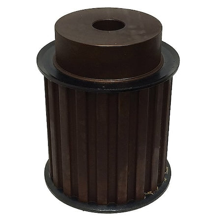 20H300-6FS8 - Timing Pulley, Black Oxide, 2 1/2 in Dia