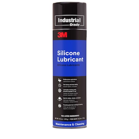 3M 00512 - General Purpose Lubricant, 11.75 oz, Aerosol Spray Can, Silicone Base, Colorless