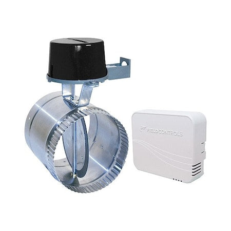 Field Controls FCD-8 - Motorized Damper,Flat Blade,2 in wc