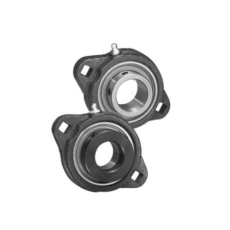 Iptci SALF206-19G H4 - 2-Bolt Flange Ball Bearing Mounted Unit