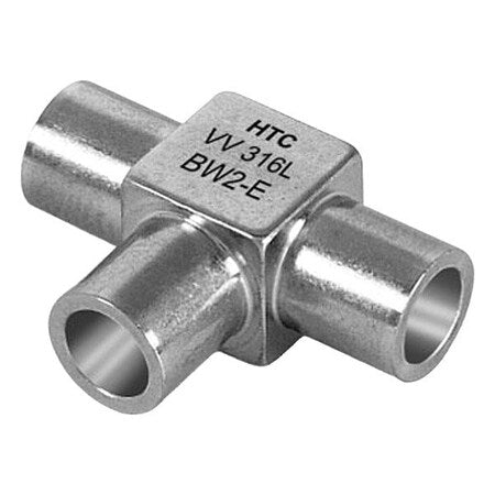 Ham-Let VMT3/8WE - Tee, SS, Butt Weld 3/8", 3/8", 3/8"