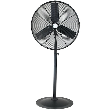 Canarm PBKD30-OSC - Standard-Duty Industrial Fan, Pedestal Mount, 120 V AC, 10,205/9,855/9,447 cfm
