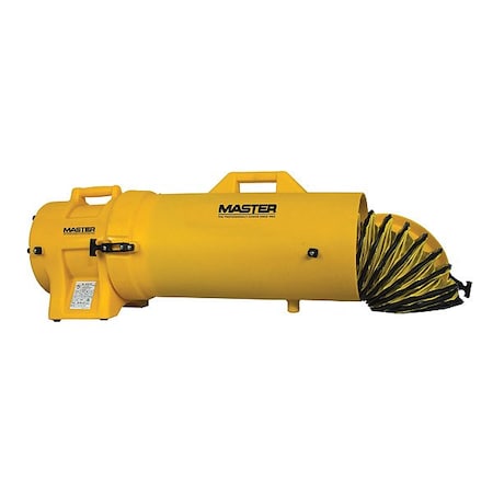 Master MB-P0813-DC25 - Confined Space Fan,Yellow,14" H