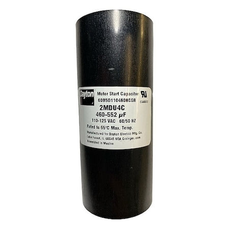 Dayton 2MDU4 - Motor Start Capacitor, Round