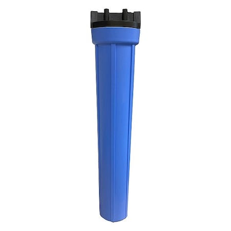 Nephros 70-6020 - Filter Housing,20in H,6in Dia,Blue/White