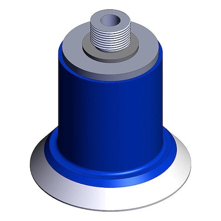 Smc ZP3P-T20PTSF-A5 - Vertical Vacuum Inlet,Blue,Flat Pad