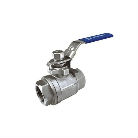 N/A 06Q201N04020 - 2" FNPT Stainless Steel Ball Valve Inline