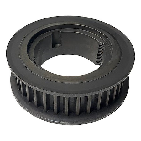25-8MX21-1108 - Timing Belt Pulley, Steel, W 1 13/64 in