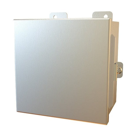 Hammond 1414N4PHSSE - Clamps Electrical Enclosure, 6 in H, 4 in D, 6 in W, 12, 13, 3 R, 4, 4 X, Stainless Steel