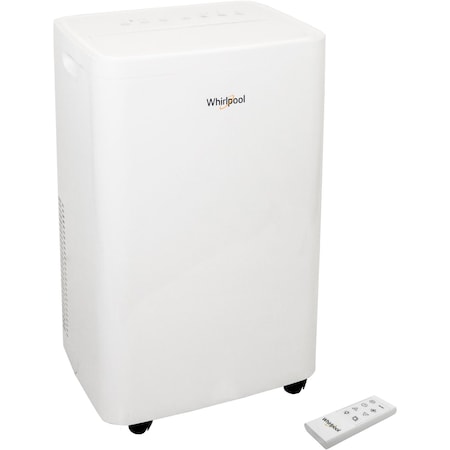Whirlpool WHNP141HAW - 14,000 BTU ASHRAE 10,000 BTU SACC Portable Air Conditioner with 10,000 BTU Supplemental Heat