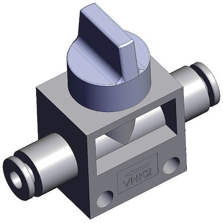 Smc VHK2A-04F-04F - Finger valve, VHK, 41 mm, 47 5/8 mm