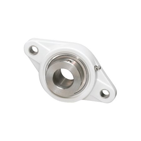 Iptci SNATFL206-19 - 2-Bolt Flange Ball Bearing Mounted Unit