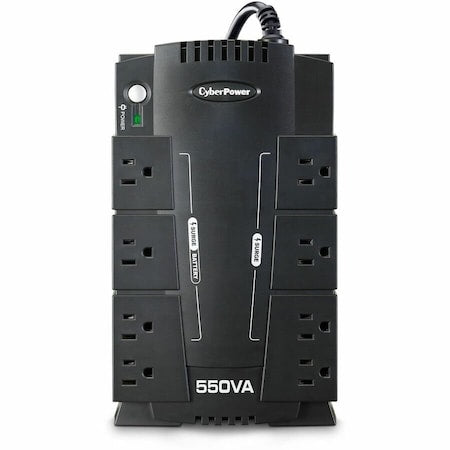 Cyberpower CP550SLG - UPS System, Standby, Out: 120 V AC In: 96 V AC, 140 V AC