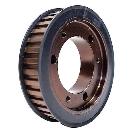QD22L100 - Timing Belt Pulley, Steel, W 1 1/4 in