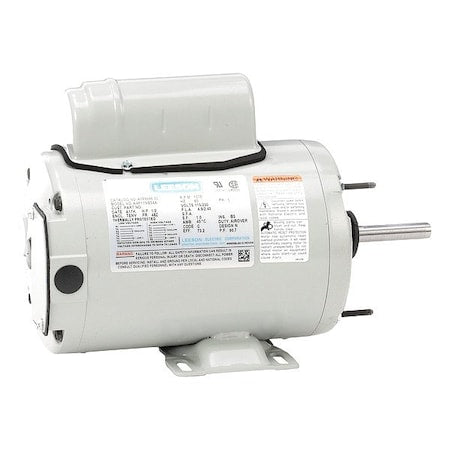 Leeson A099946.00 - Farm Duty Motor, Permanent Split Capacitor, 1/2 HP, 115/230 V AC, 1,075 Nameplate RPM, 48 Z Frame