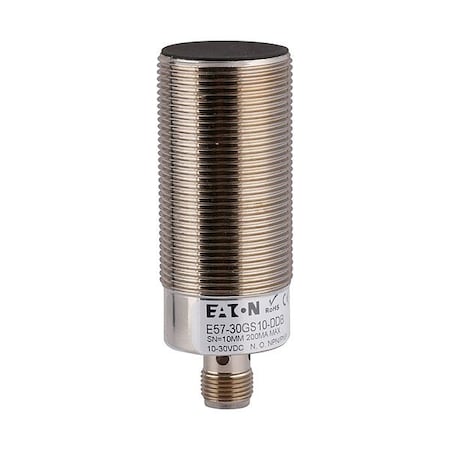 Eaton E57-30GS10-DDB - Photoelectric Sensor,Brass,30 mm Dia.