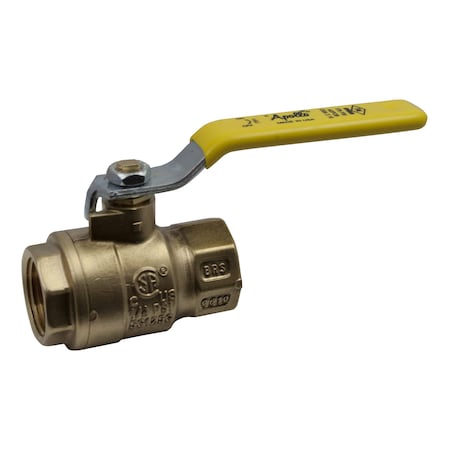 Apollo Valves 77F10201 - Manual 2-Way Ball Valve,NPT,Brass
