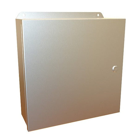 Hammond EJ12124SS - Latches Electrical Enclosure, 12 in H, 4 in D, 12 in W, 12, 13, 3 R, 4, 4 X, Stainless Steel