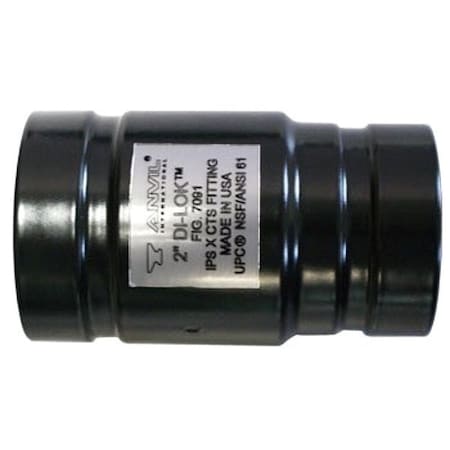 Gruvlok 0390217529 - Dielectric Straight, Steel, Grooved 8"