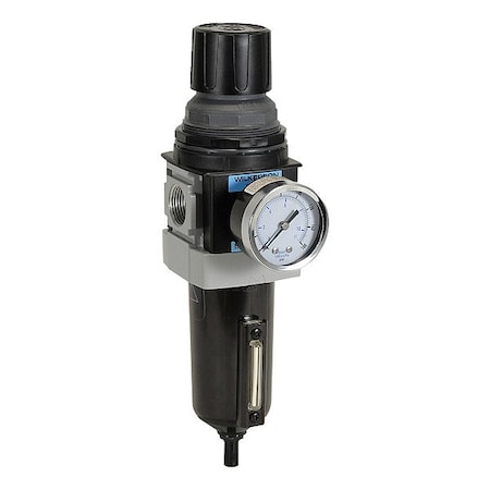 Wilkerson B28-06-FHG0B - Filter/Regulator, Al, Automatic Drain