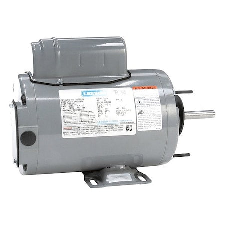 Leeson 100701.00 - Farm Duty Motor, Permanent Split Capacitor, 1/2 HP, 115/230 V AC, 1,625 Nameplate RPM, 48 Y Frame