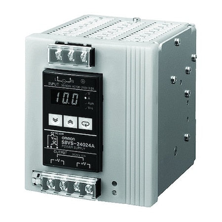 Omron S8VS-12024AP - Power Supply, 100/240 V AC, 24 V DC, 120 W, 5 A, DIN Rail