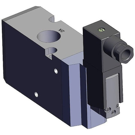 Smc VP742-3DZ1-04TA - Solenoid Air Control Valve,163 mm L