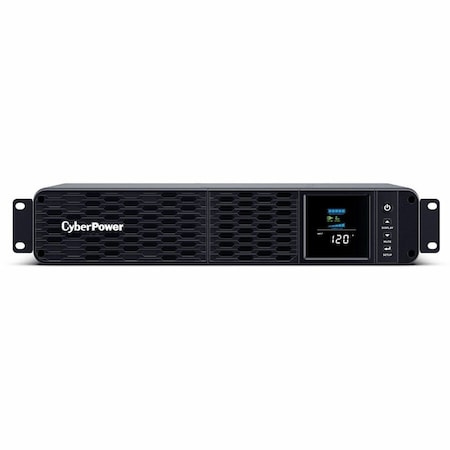 Cyberpower CP1500PFCRM2U - UPS System, Line Interactive, Out: 120 V AC In: 120 V AC