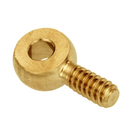 Ampg ZEBM6X30-BR - Fixed Rod End, Brass, Plain, 14 mm OD