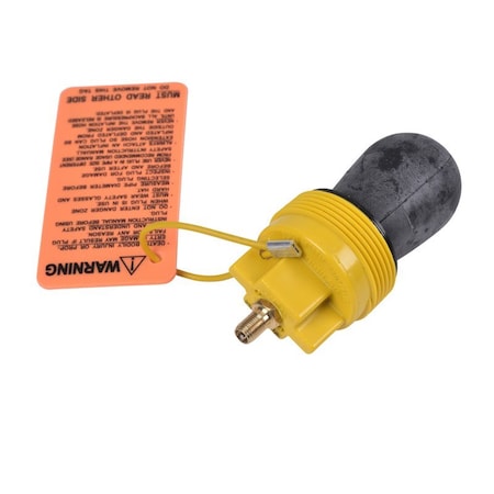 Cherne 271508 - Pipe Plug,Pneumatic,1.5 In,Rubber