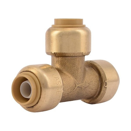 Sharkbite U360LF - Tee, Brass, Push-Fit 1/2", 3/8", 3/8"