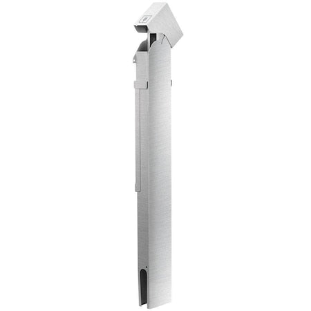 Leviton 1BH42-S - 42.0" H, 6.0" D, 2.75" W, 3 R, 304 Stainless Steel