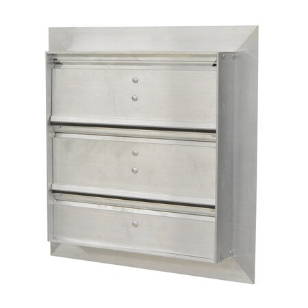 Canarm SR3212X12 - Manual Damper,Aluminum,Square
