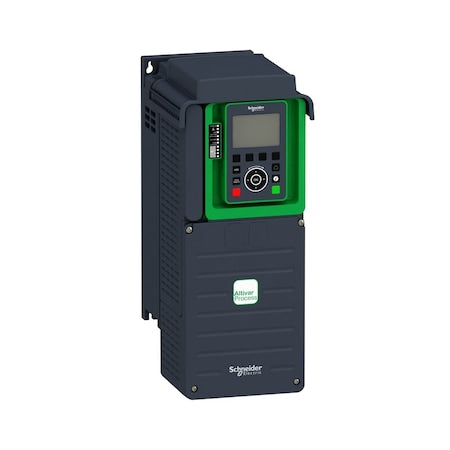 Schneider Electric ATV630U55S6X - Variable Frequency Drive, Black/Green