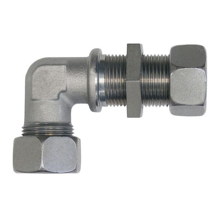 Brennan Industries D2701-LN-L22-L22 - Tube Bulkhead L22,90 Deg
