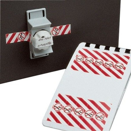 Panduit PSL-CBWL - Lockout Tagout Lbl,4 5/6in,Vinyl,PK60