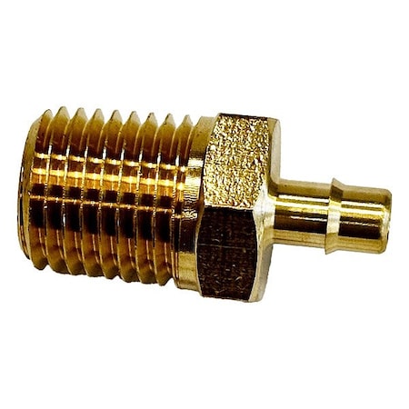 Mem-Co 1/4B5 - Straight, Brass, MNPT 1/4", Tube 3/16"