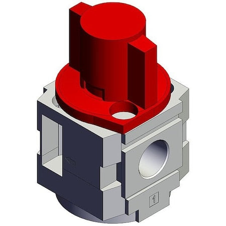 Smc VHS20-N02-RZ-D - PRESSURE RELIEF 3 PORT VALVE