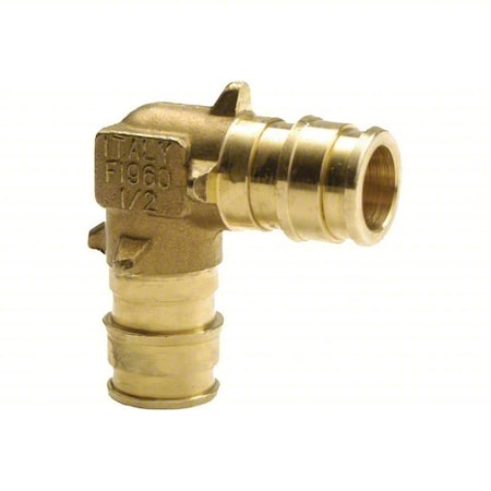 Uponor LF4710500 - Elbow, Brass, Barbed 1/2", Barbed 1/2"