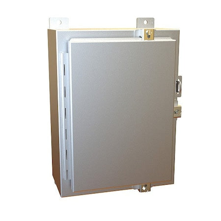 Hammond 1418N4ALB6 - Clamps Electrical Enclosure, 16 in H, 6 in D, 12 in W, 12, 13, 4, 4 X, Aluminum