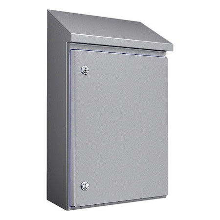Rittal 1305600 - 1/4-Turn Latch Electrical Enclosure, 669 mm H, 210 mm D, 390 mm W, 1, 12, 13, 3, 3 X, 4, 4 X